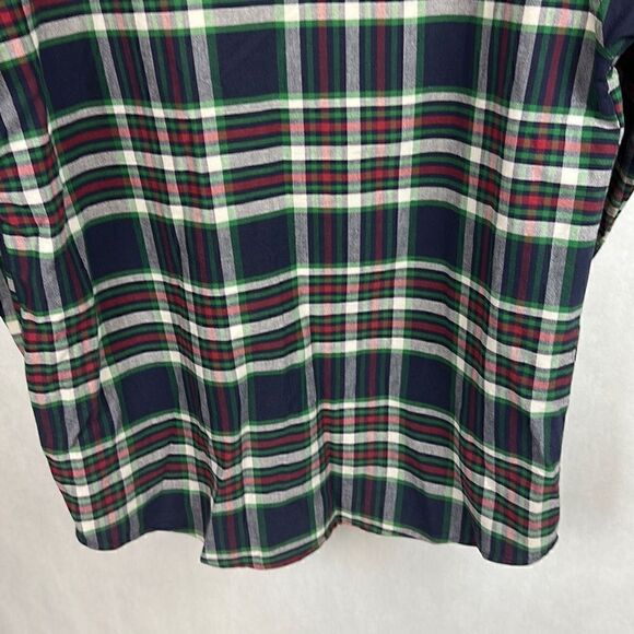 Wrangler TwentyX 20X Button Down Shirt Mens Size Large Long Sleeve Plaid - Picture 7 of 9